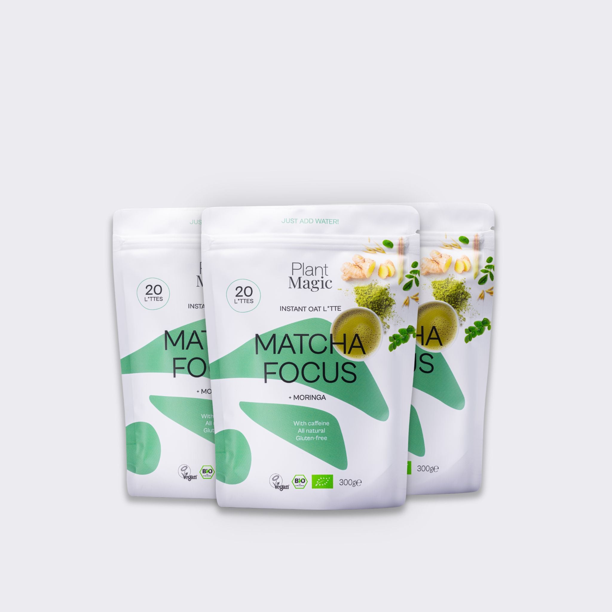 Instant L*tte Matcha-Pulver Bundle 3x300g - 6€ Rabatt