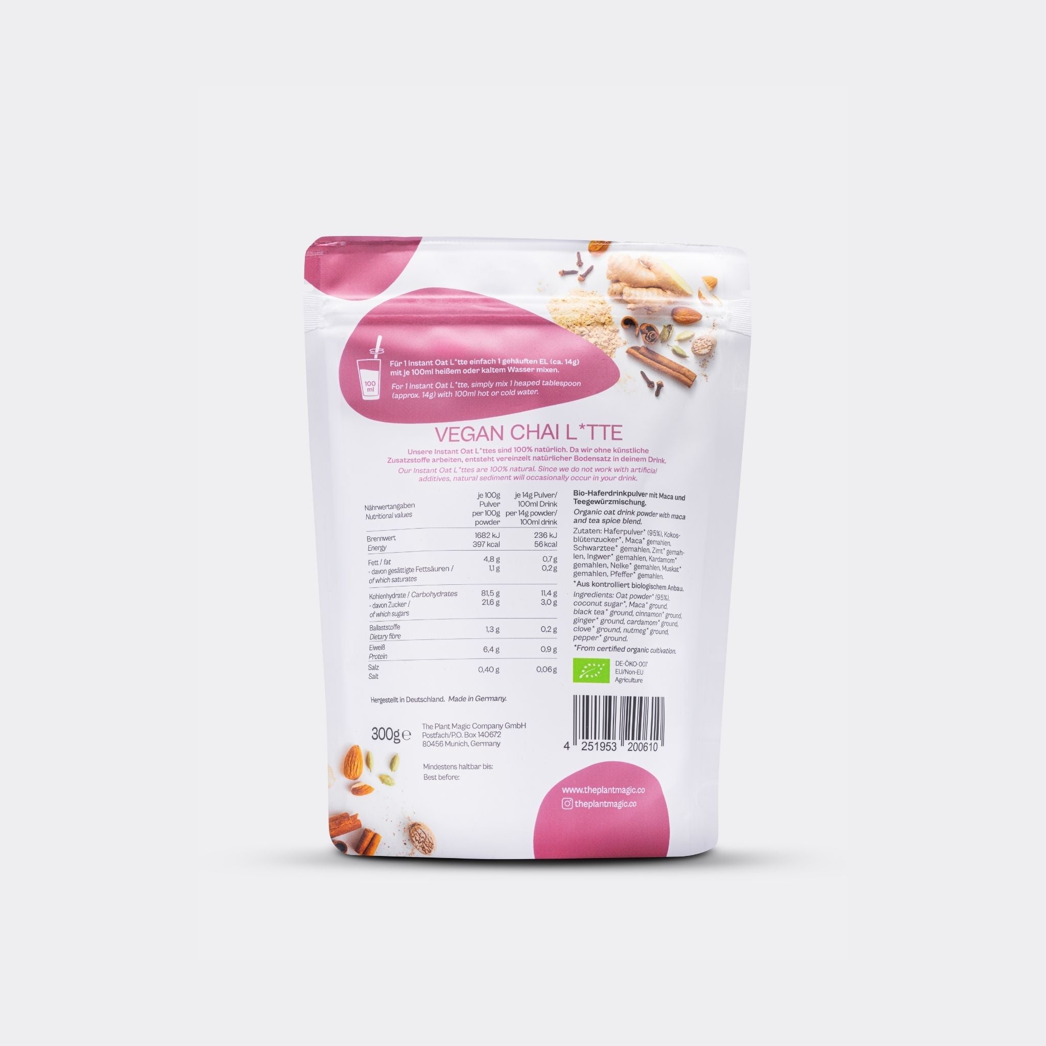 Instant L*tte Haferdrink-Pulver Bundle 3x300g - 6 € Rabatt