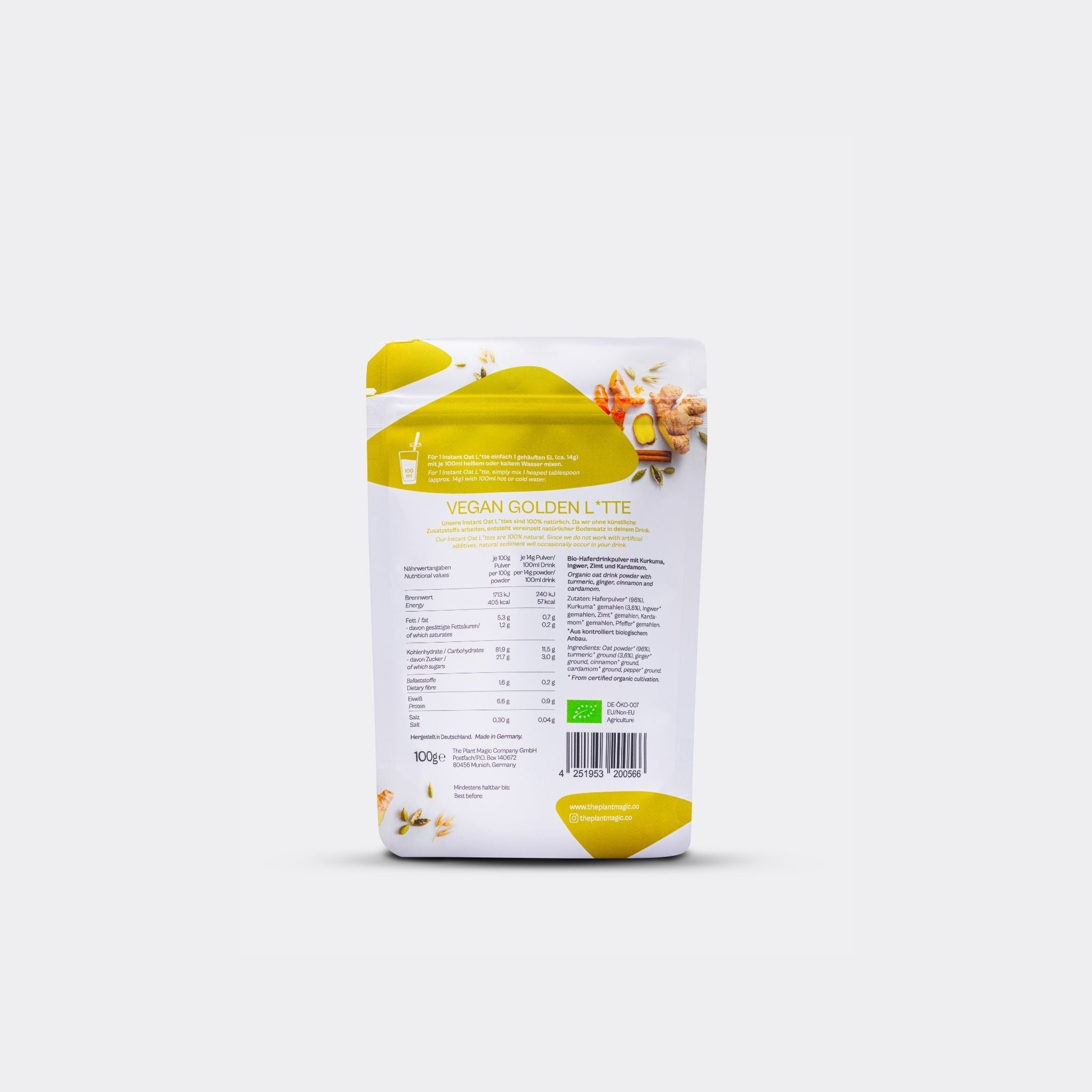 Probierpaket Instant L*tte Pulver 3x100g