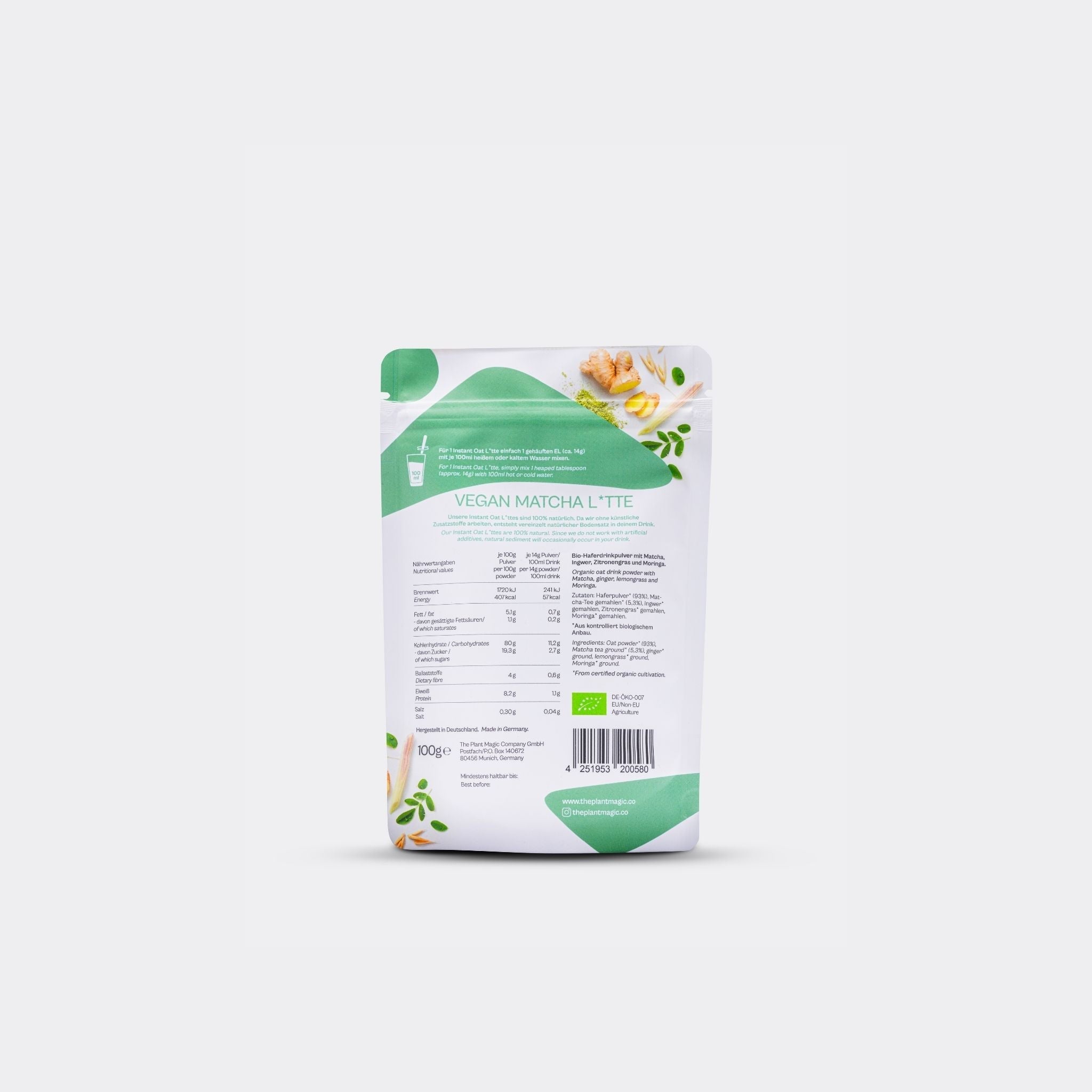 Probierpaket Instant L*tte Pulver 3x100g