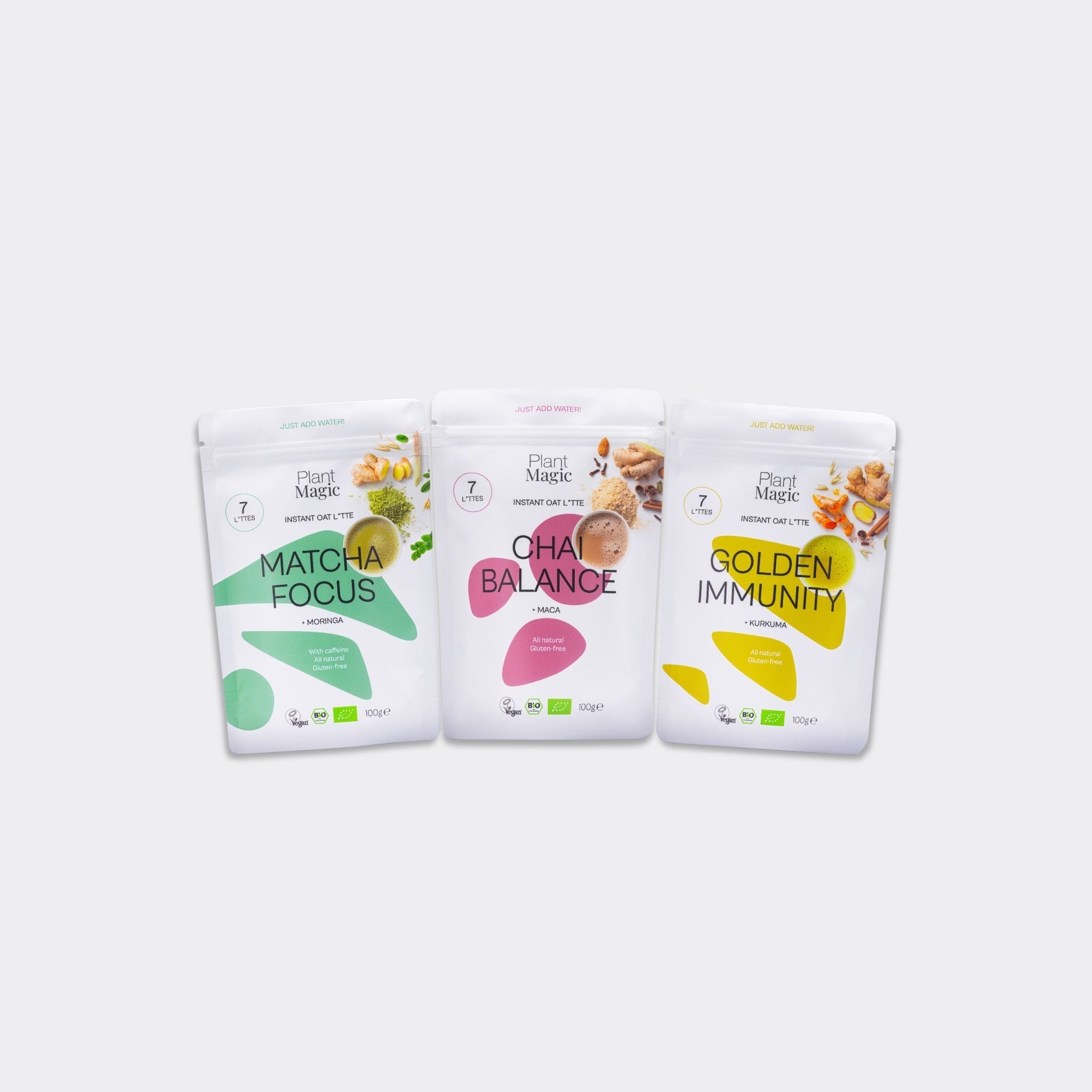 Probierpaket Instant L*tte Pulver 3x100g